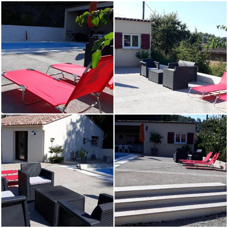 Chambre D'Hotes Chez Jessica Et Pascal Bed and Breakfast Barjols Exterior foto